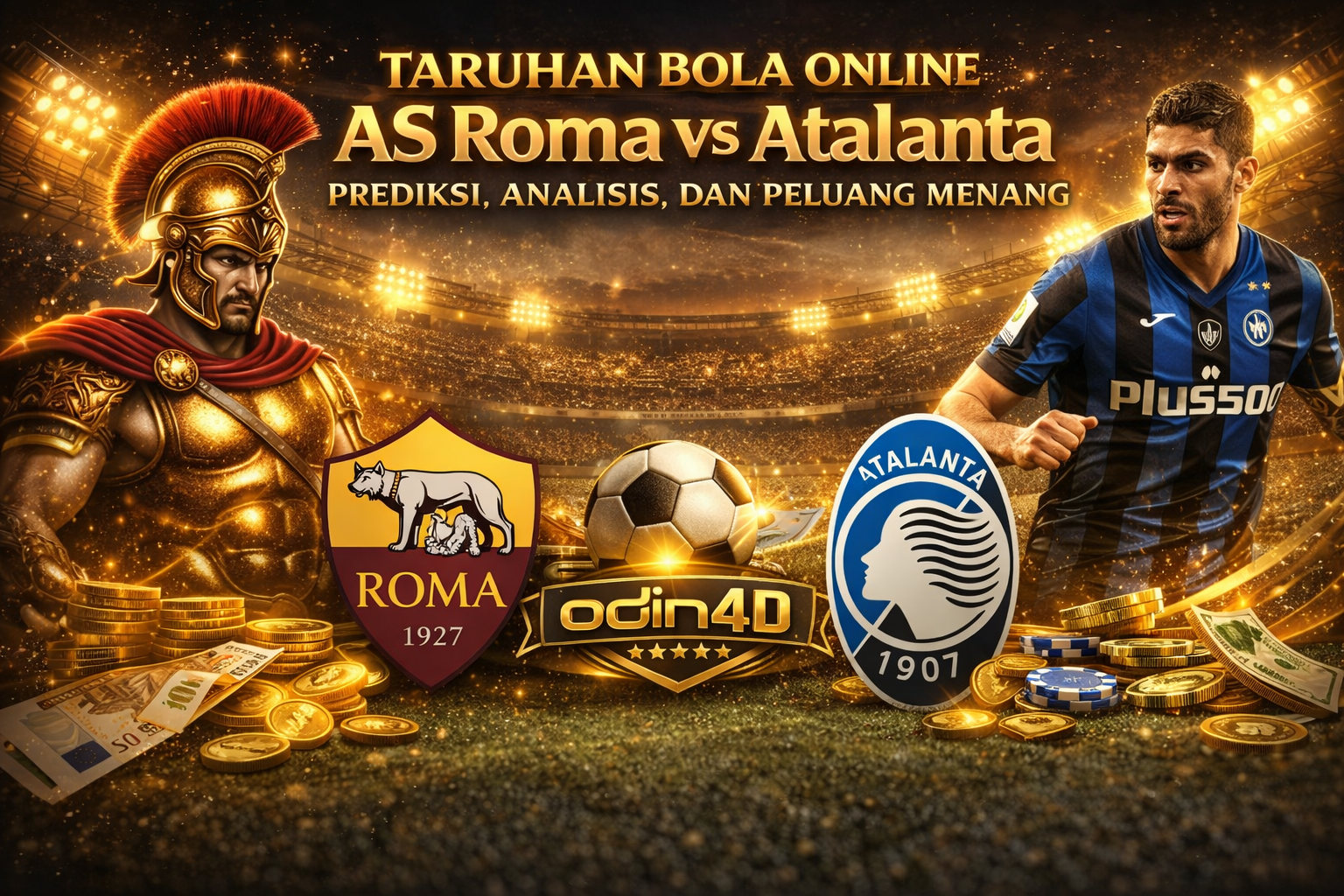 Taruhan Bola Online AS Roma vs Atalanta