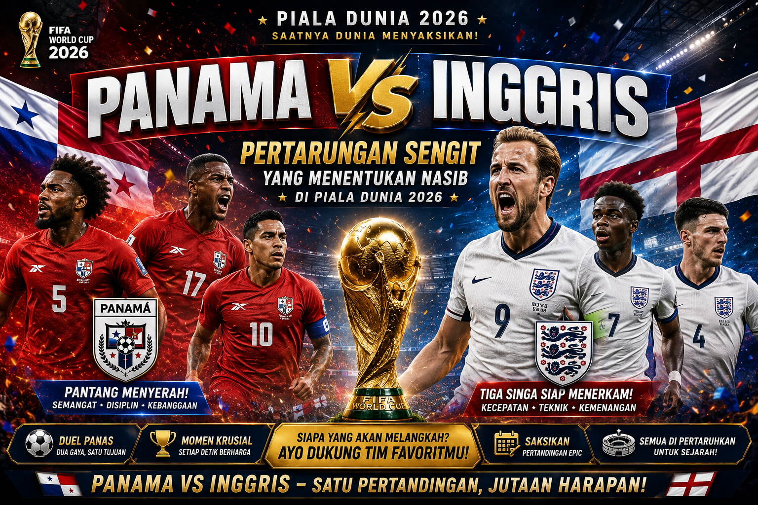 Panama VS Inggris
