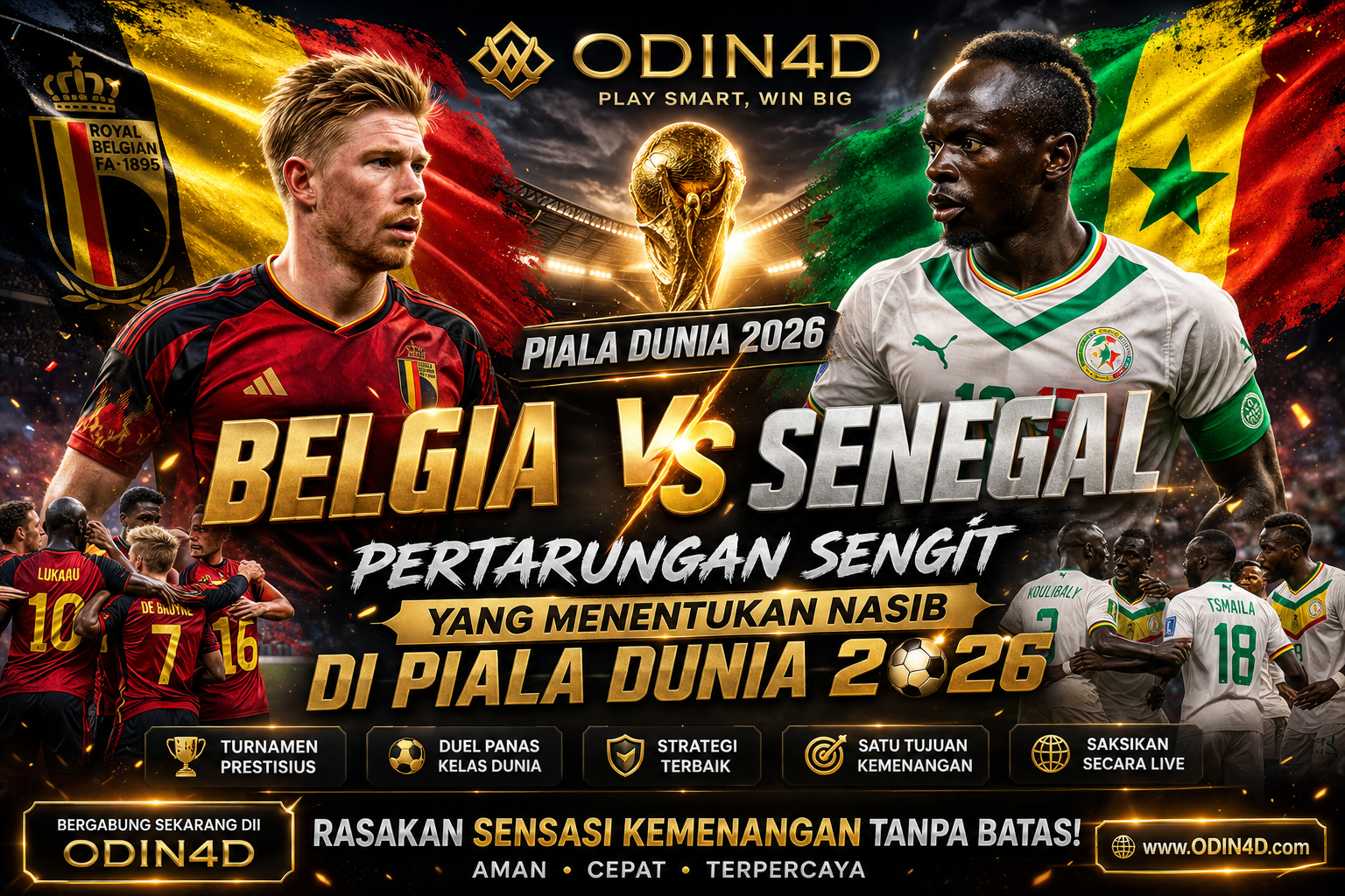 Belgia VS Senegal: Pertandingan Sengit yang Menjadi Sorotan Dunia Sepak Bola