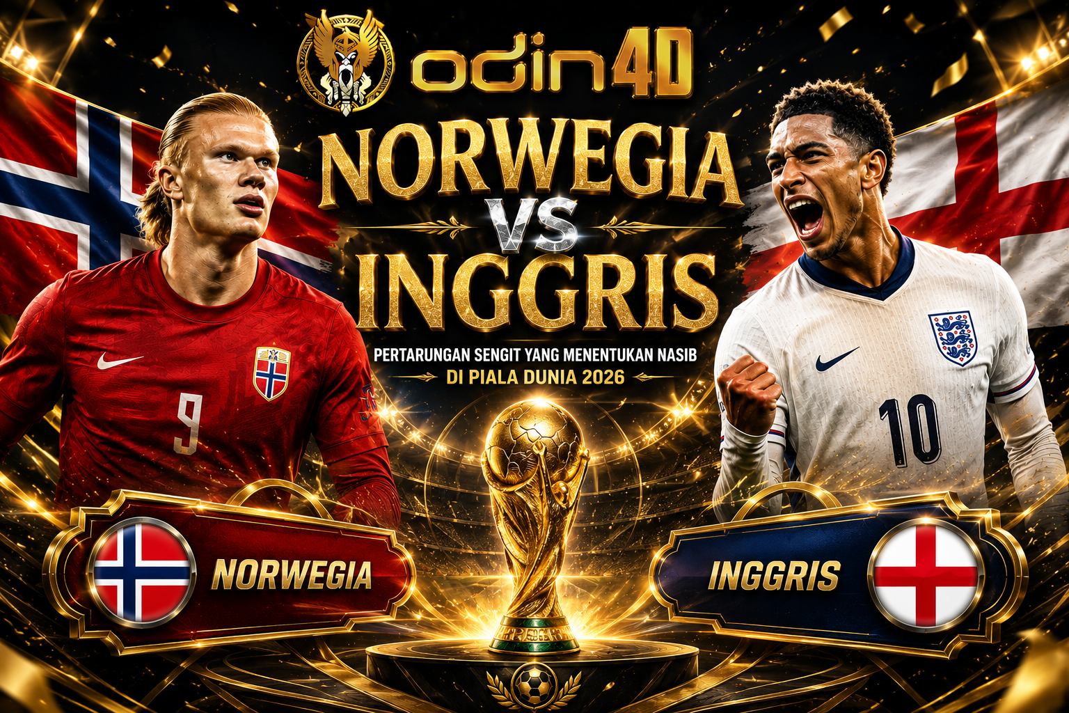 Norwegia vs Inggris: Duel Bergengsi yang Siap Menyajikan Pertandingan Berkualitas