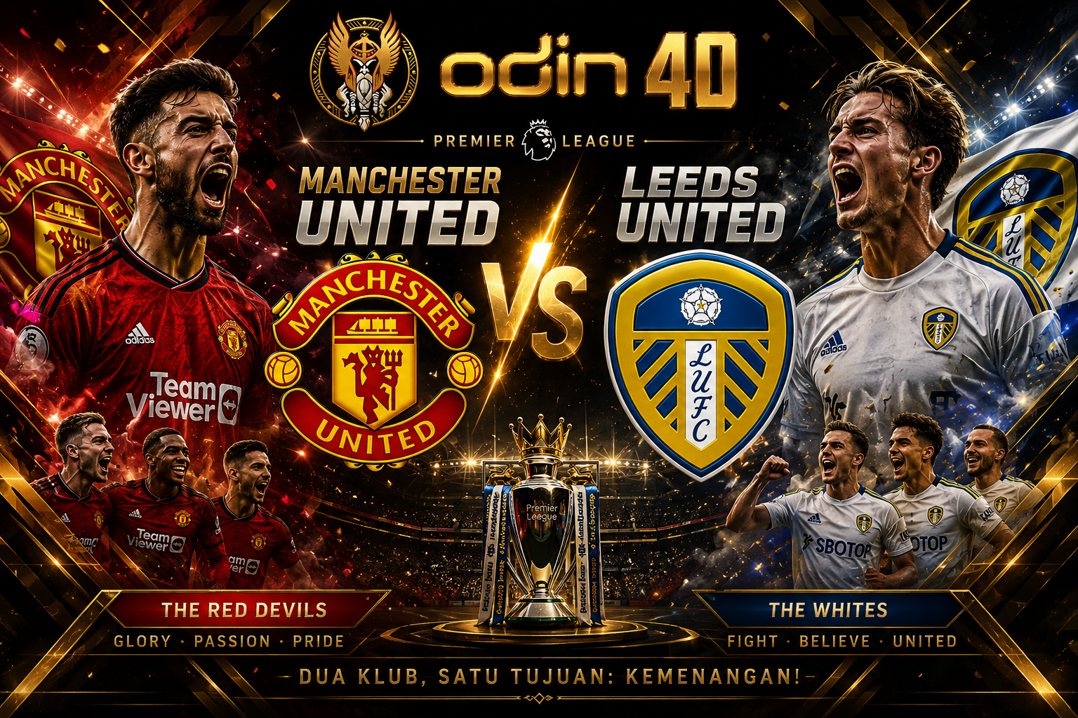 Manchester United vs Leeds United: Prediksi, Jadwal, Pemain Kunci, dan Duel Menarik di Croke Park